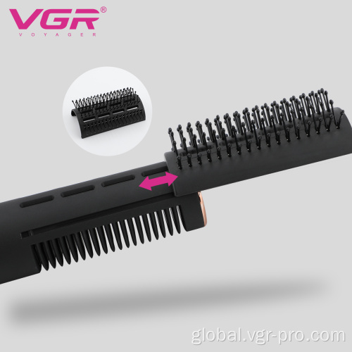 Salon Barber Hair Straightener VGR Household Electric Hot Comb Hair Straightener Brush Factory